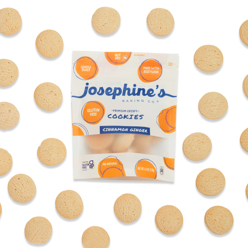 Cinnamon Ginger Crispy Cookies – JosephinesBakingCo